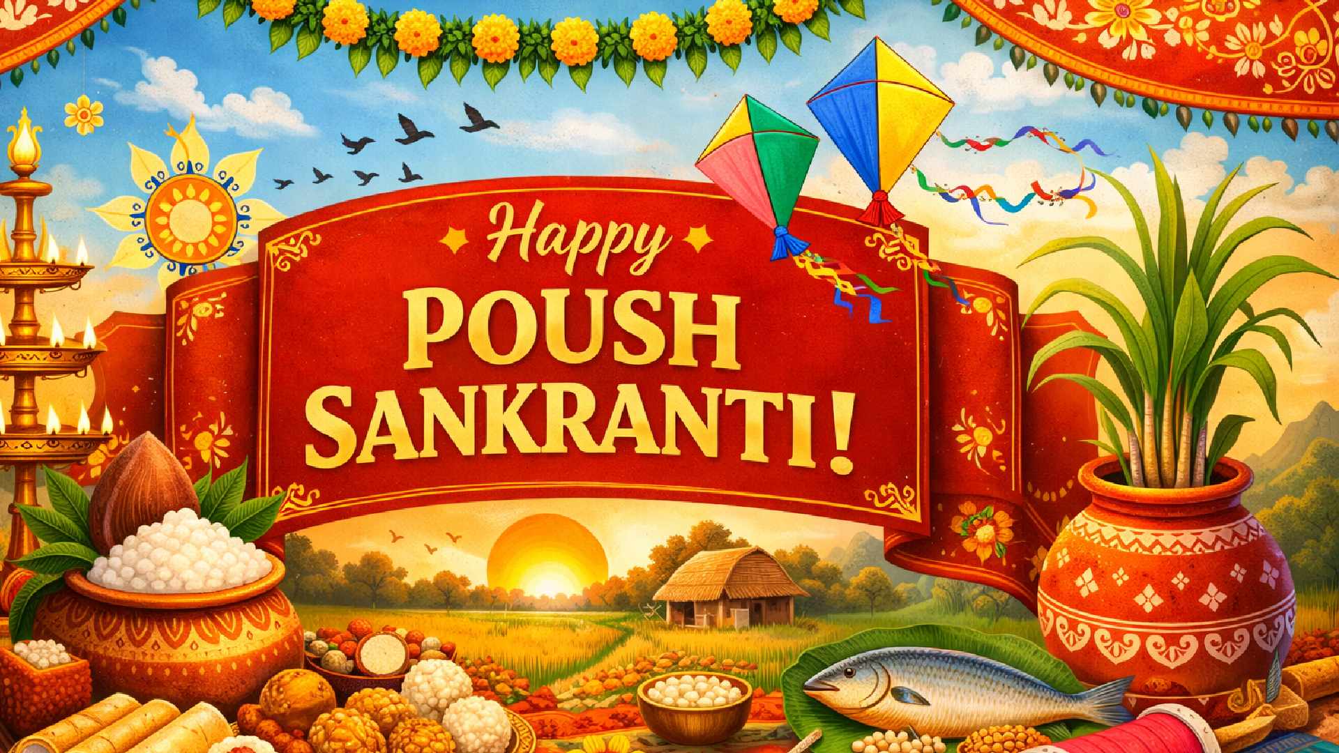 Poush Sankranti 2026 Photo Guide: AI Editing Prompts To Create Festive Portraits With Your Family & Friends