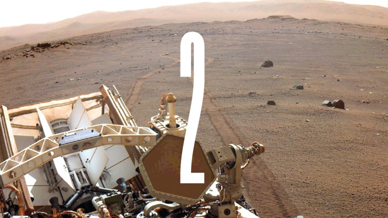 Math puzzle: The homesick rover