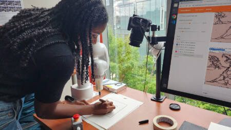 RI Research Brings Together Humans, Robots and Generative AI To Create Art