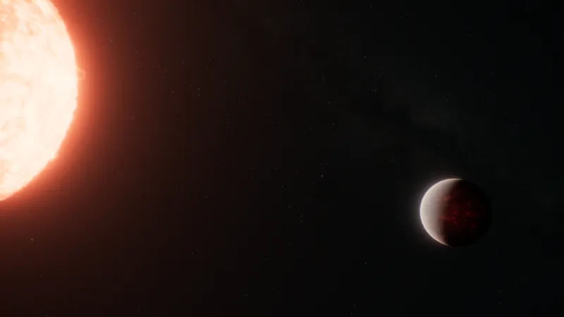 Against the odds, a burbling lava planet retains an atmosphere