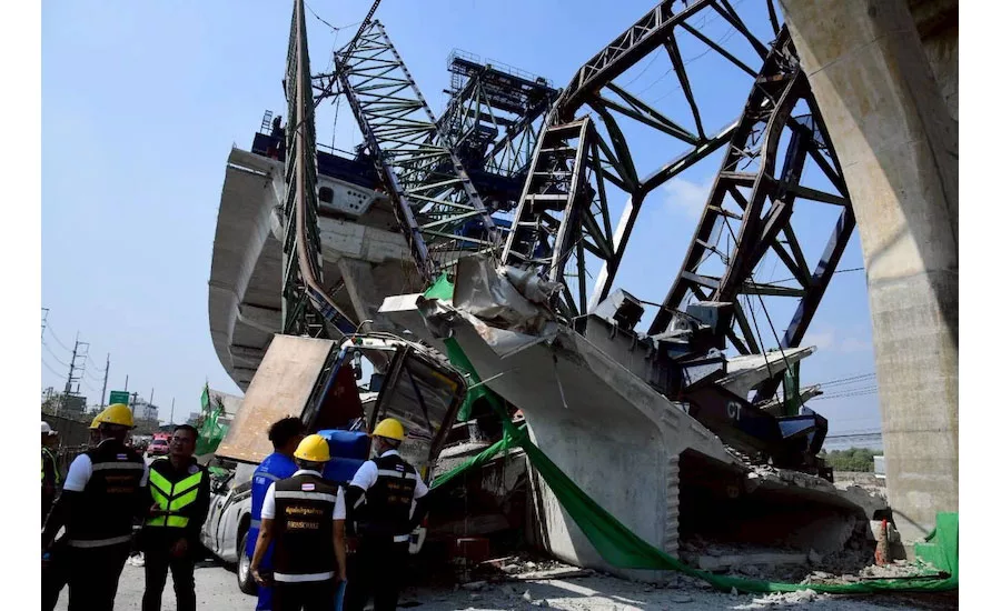 At Least 30 Are Dead in Pair of Construction Crane Collapses in Thailand