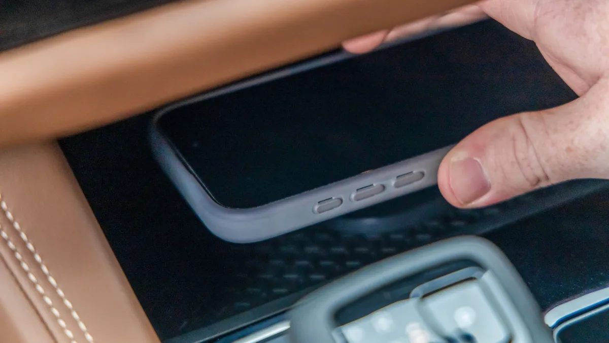 How Nissan improved the wireless charging pad for faster phone juice-ups