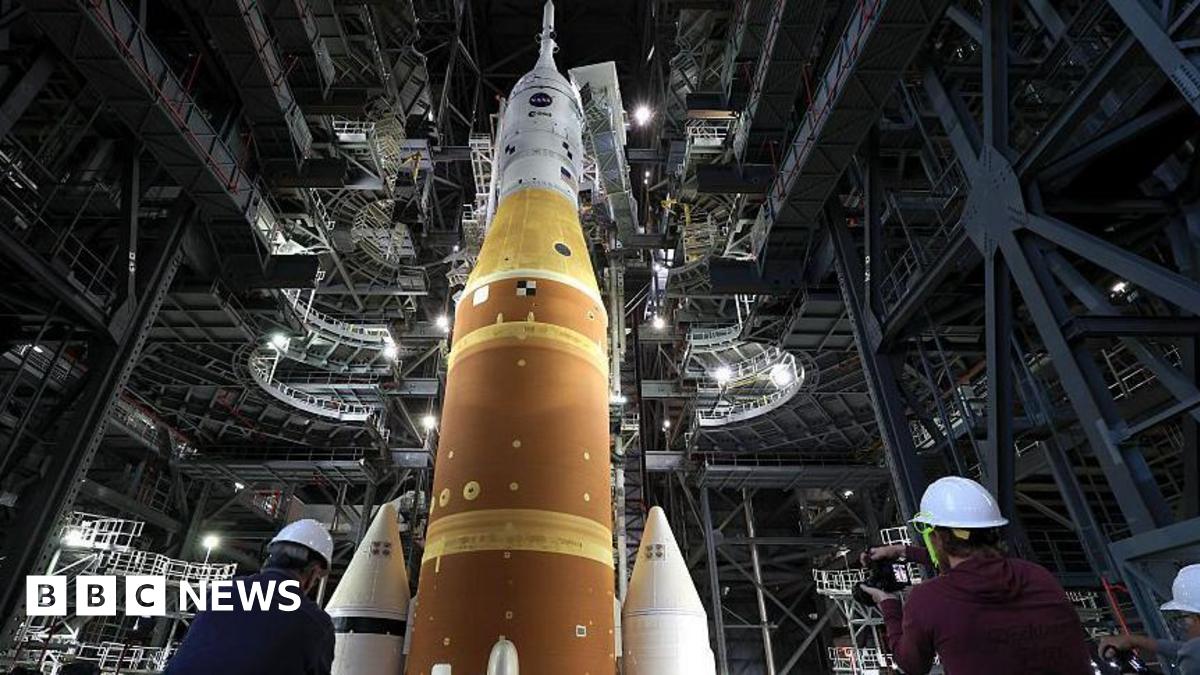 Nasa Artemis II: Rocket moves to launch pad ahead of first crewed Moon mission in decades – follow live