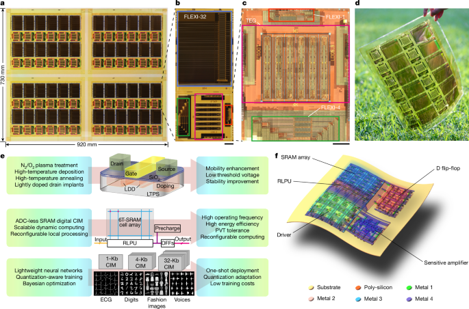 A flexible digital compute-in-memory chip for edge intelligence