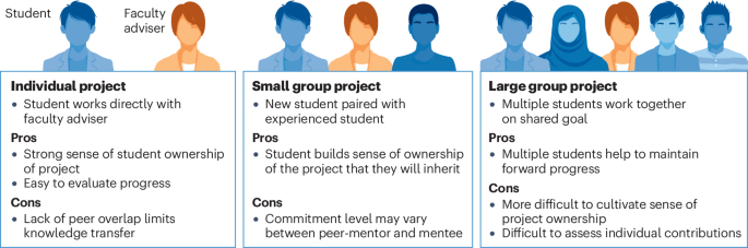 Student-focused strategies for designing successful undergraduate research projects