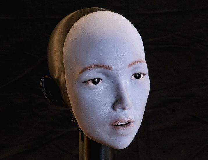 Learning realistic lip motions for humanoid face robots | Science Robotics
