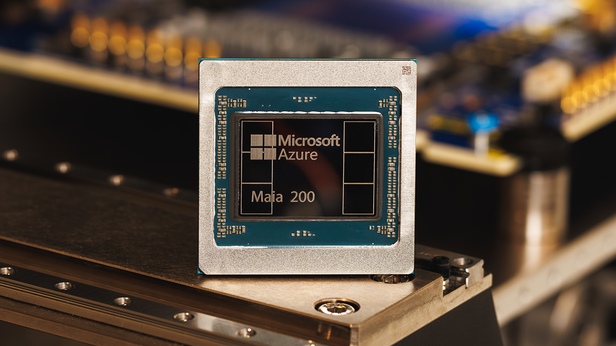 Microsoft announces powerful new chip for AI inference