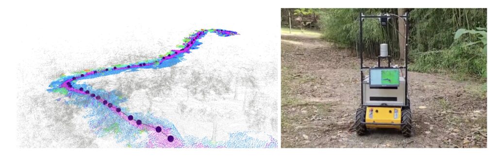 Robots to navigate hiking trails