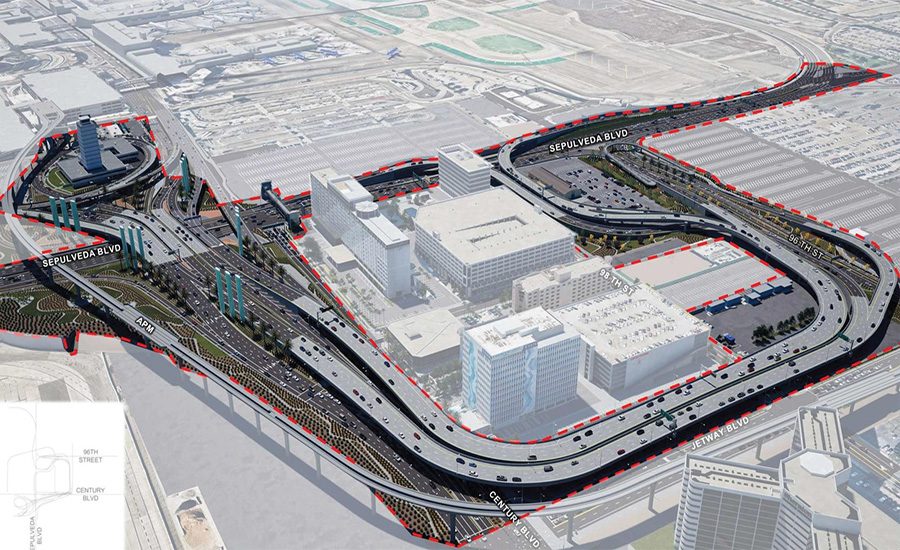 Skanska, Flatiron Advance $445M LAX Roadway Package as ATMP Work Scales Up