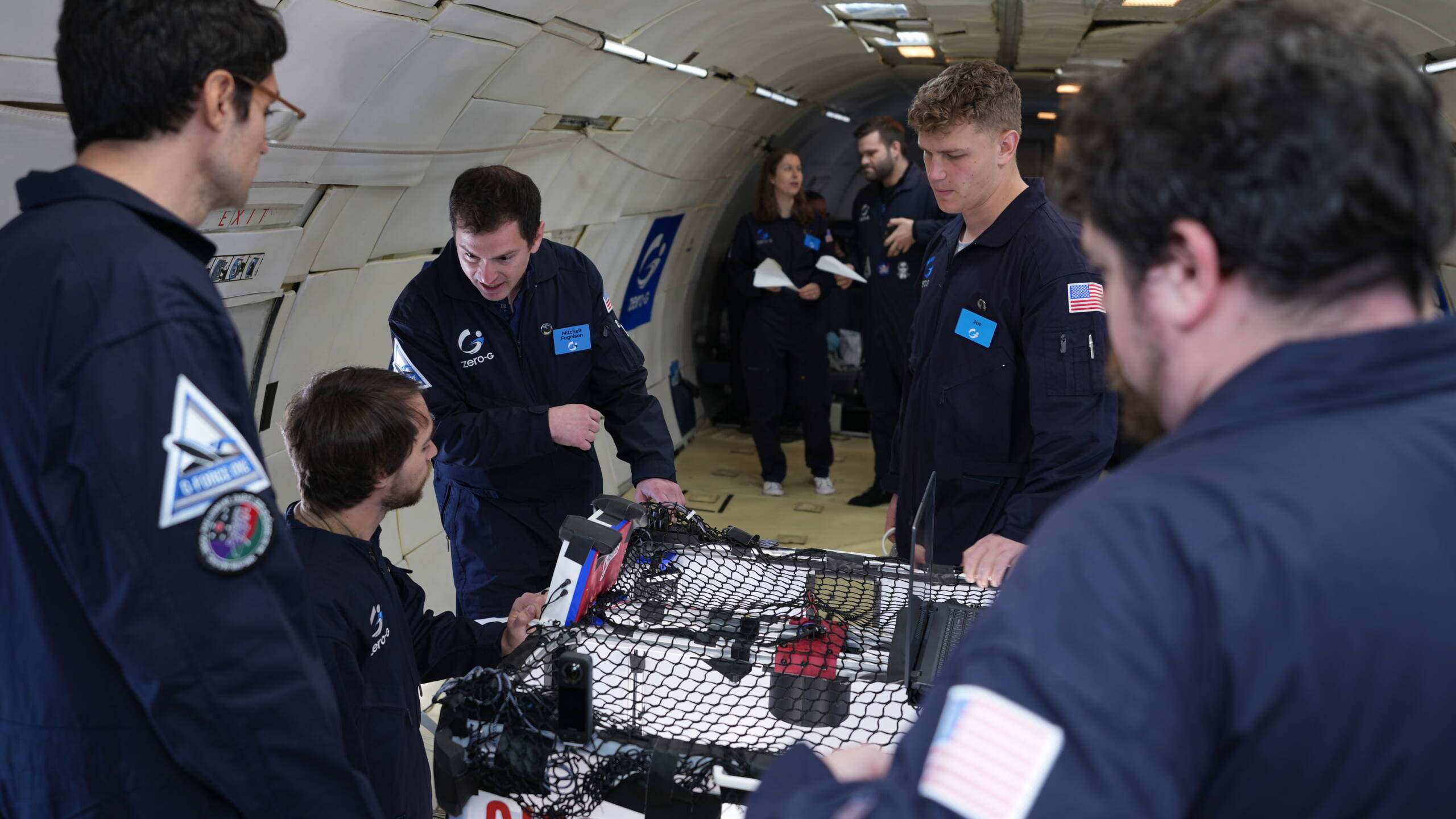 In Flight With NASA: CMU Tests Space Tech in Microgravity