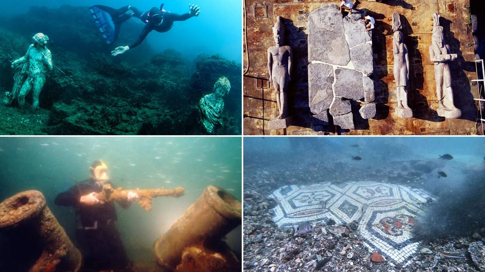 7 sunken cities and the archaeological work revealing them today