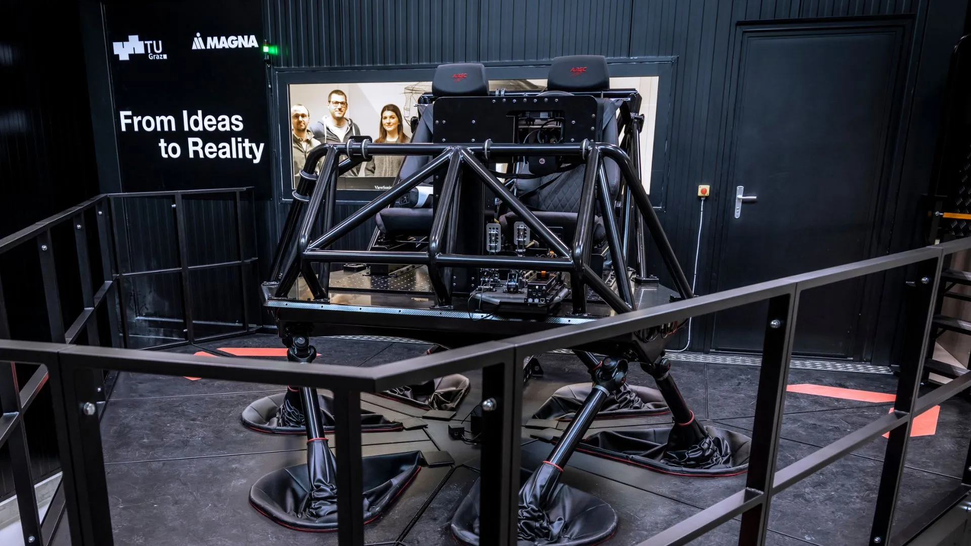 World’s most advanced driving simulator uses VR for EV autonomy tests