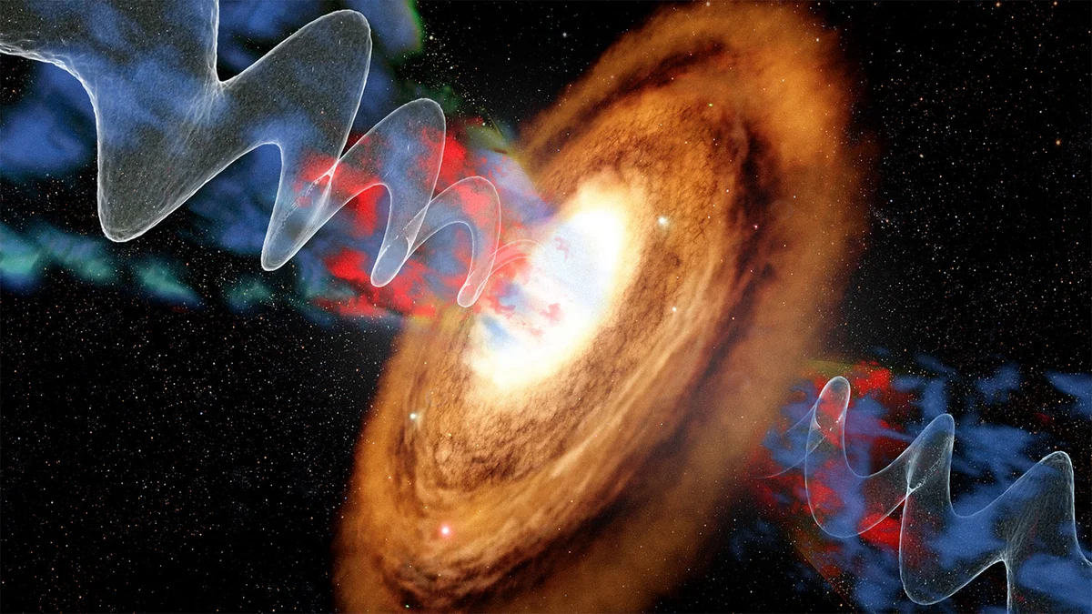 Supermassive Black Hole ‘Snowplows’ Can Stifle Star Formation in Spiral Galaxies