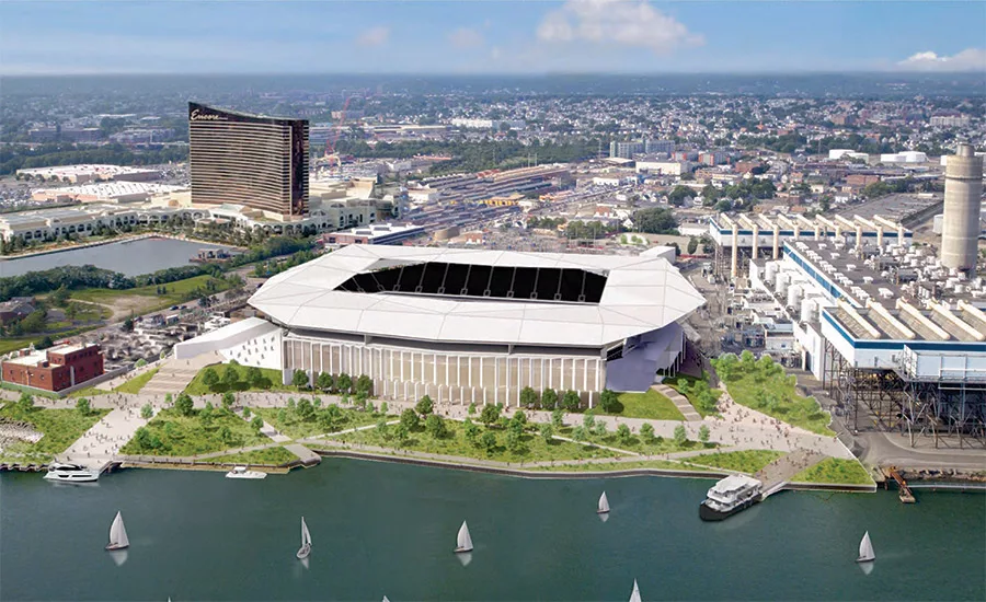 Soccer Stadium Bordering Boston Moves Closer to Construction