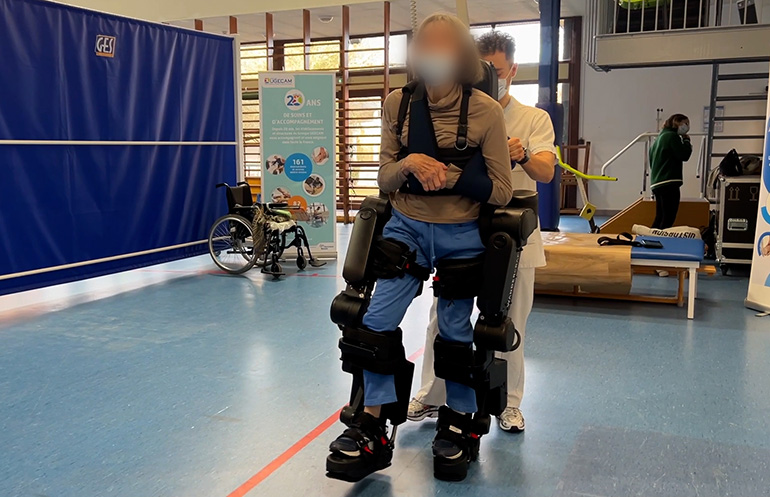 First patient enrolls in clinical trial for Wandercraft Atalante X exoskeleton