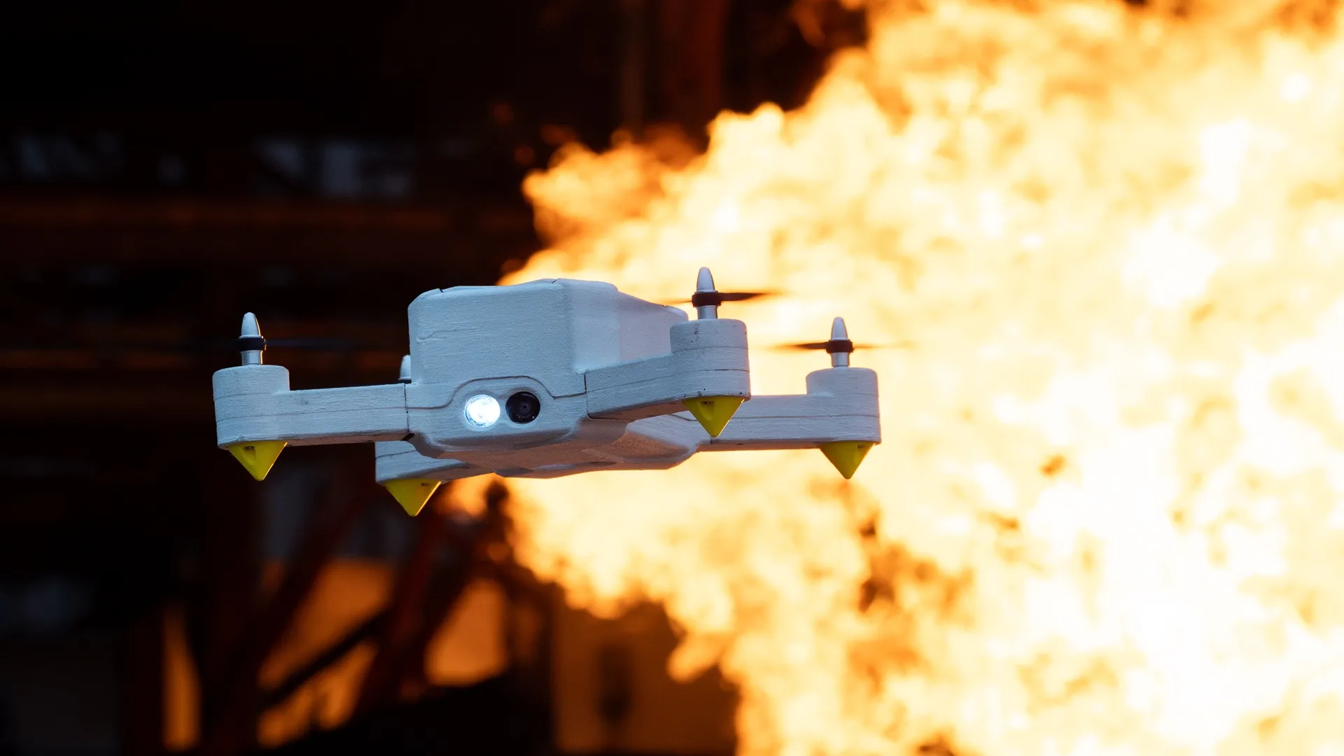 Heat-proof ‘FireDrone’ uses aerogel armor to withstand 392°F infernos