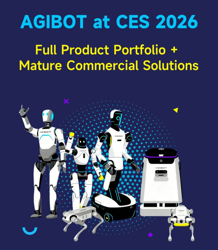 AGIBOT Makes Its U.S. Market Debut at CES 2026 with Its Full Humanoid Robot Portfolio