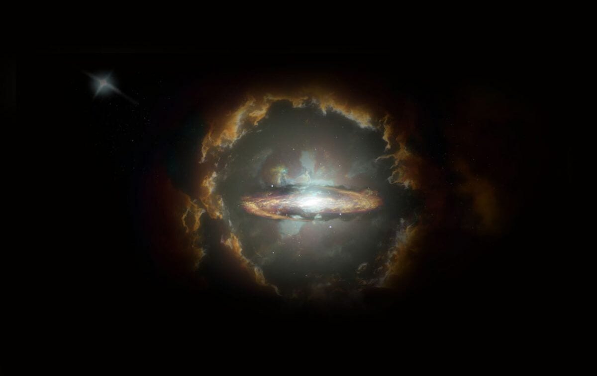 ALMA discovers massive rotating disk in early universe, nicknamed the Wolfe Disk
