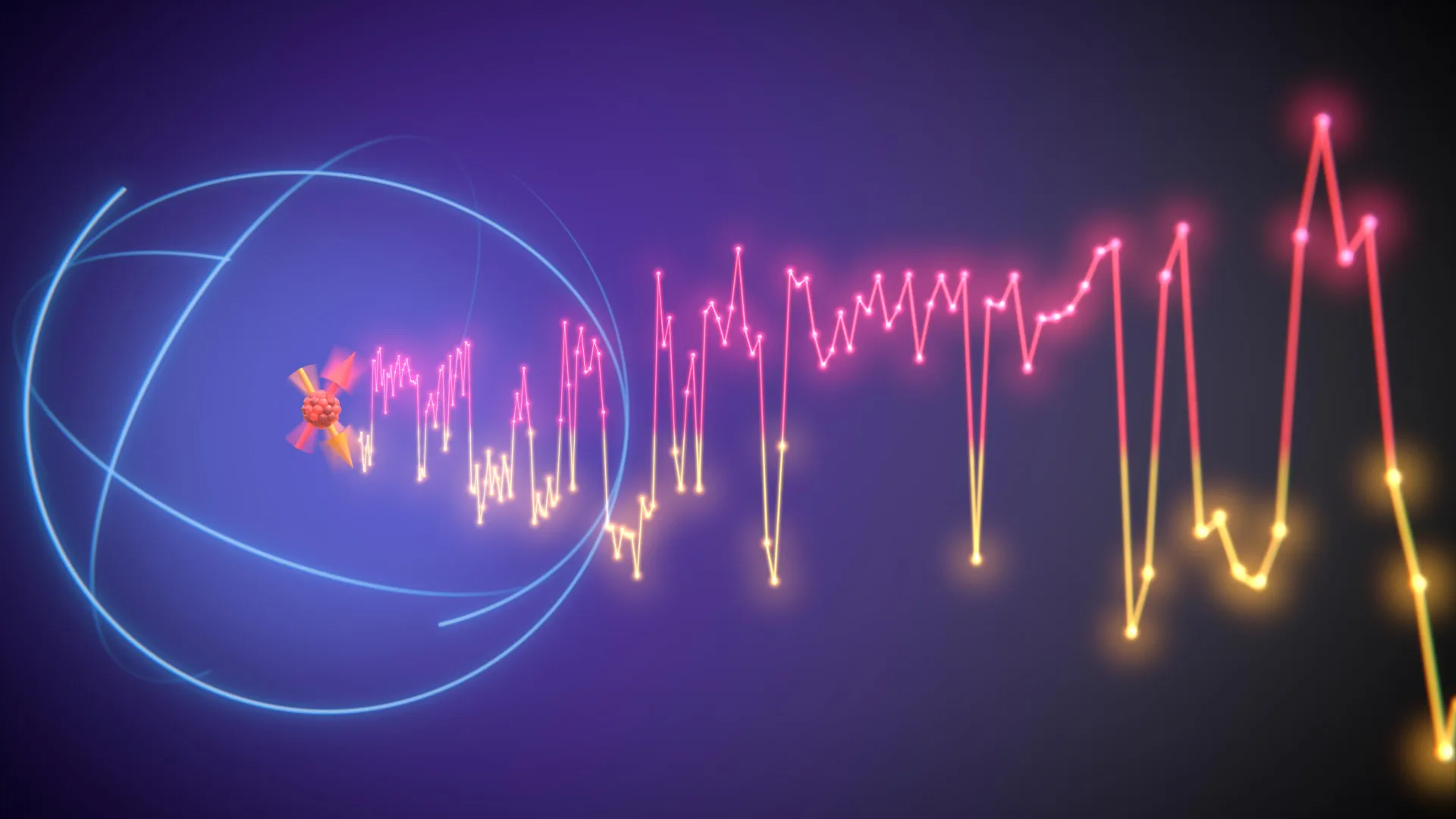 Scientists watch an atomic nucleus flip in real time
