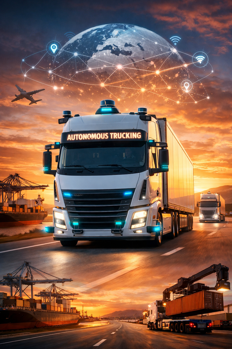 Autonomous trucking: The race to revolutionize freight transport