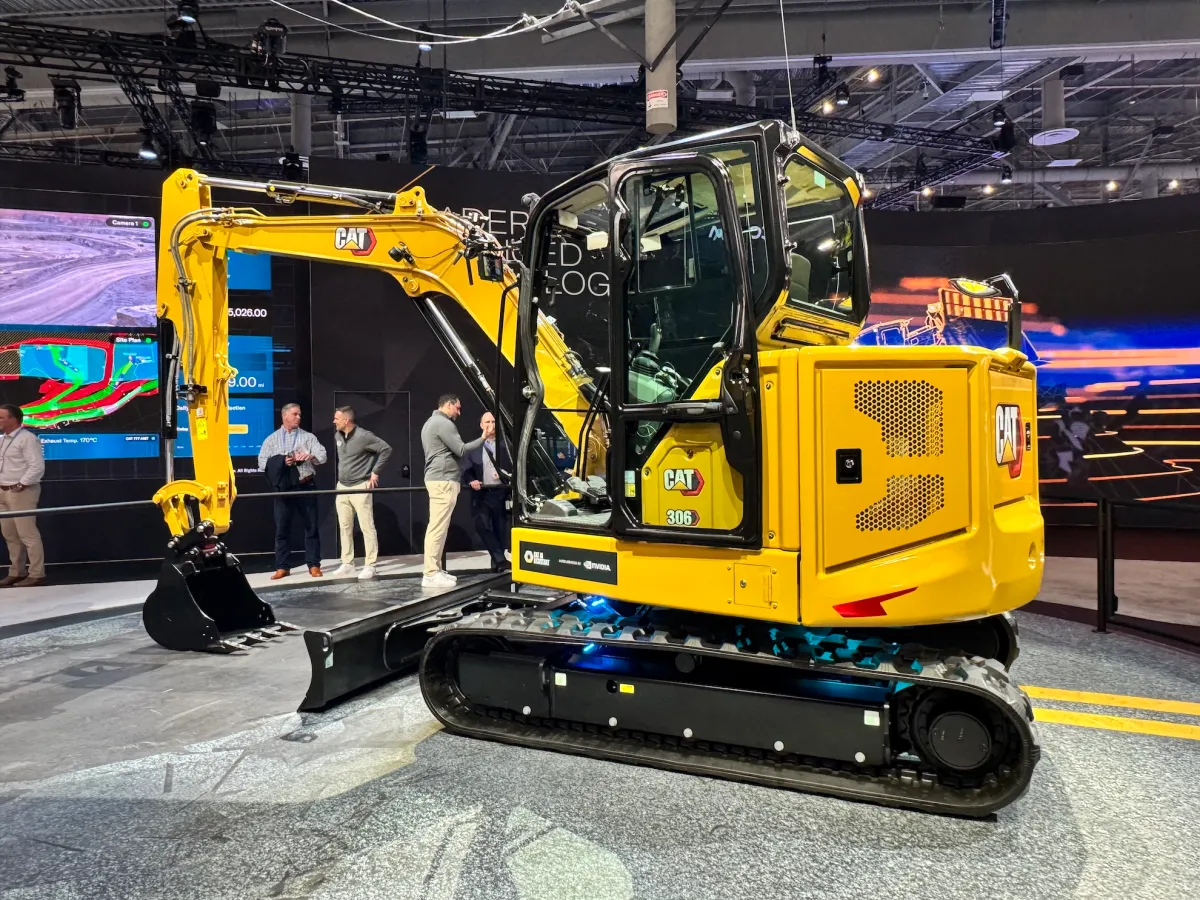 Caterpillar taps Nvidia to bring AI to its construction equipment