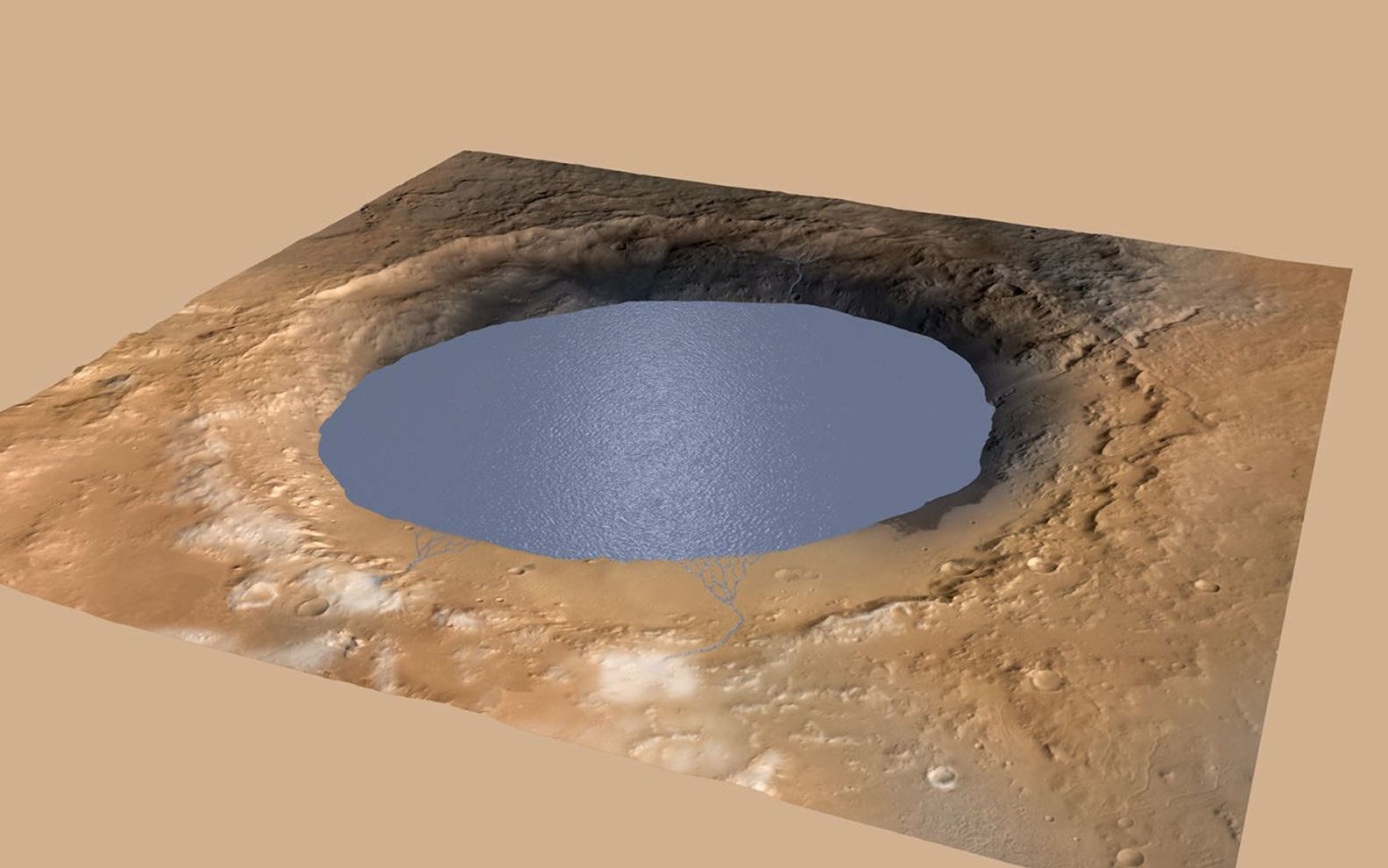 Seasonal Ice May Explain Long-Lived Lakes on Early Mars