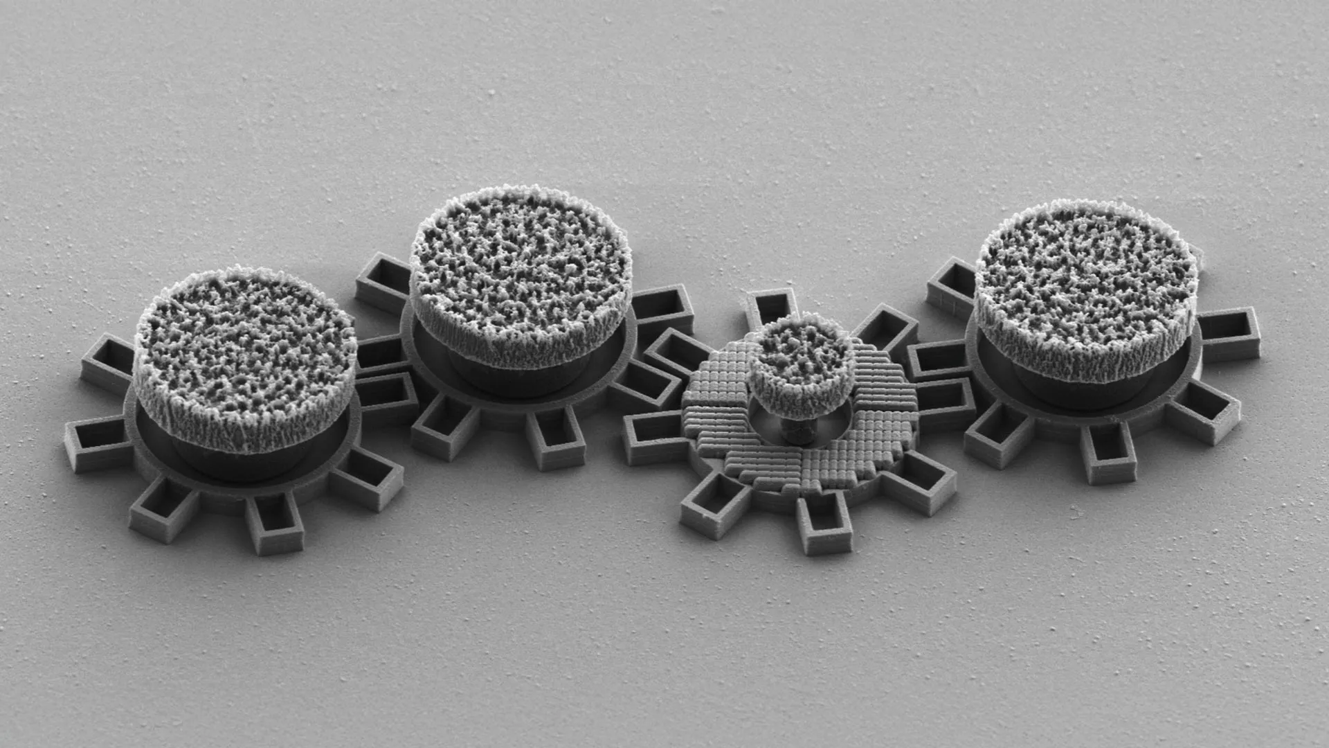 Scientists build micromotors smaller than a human hair
