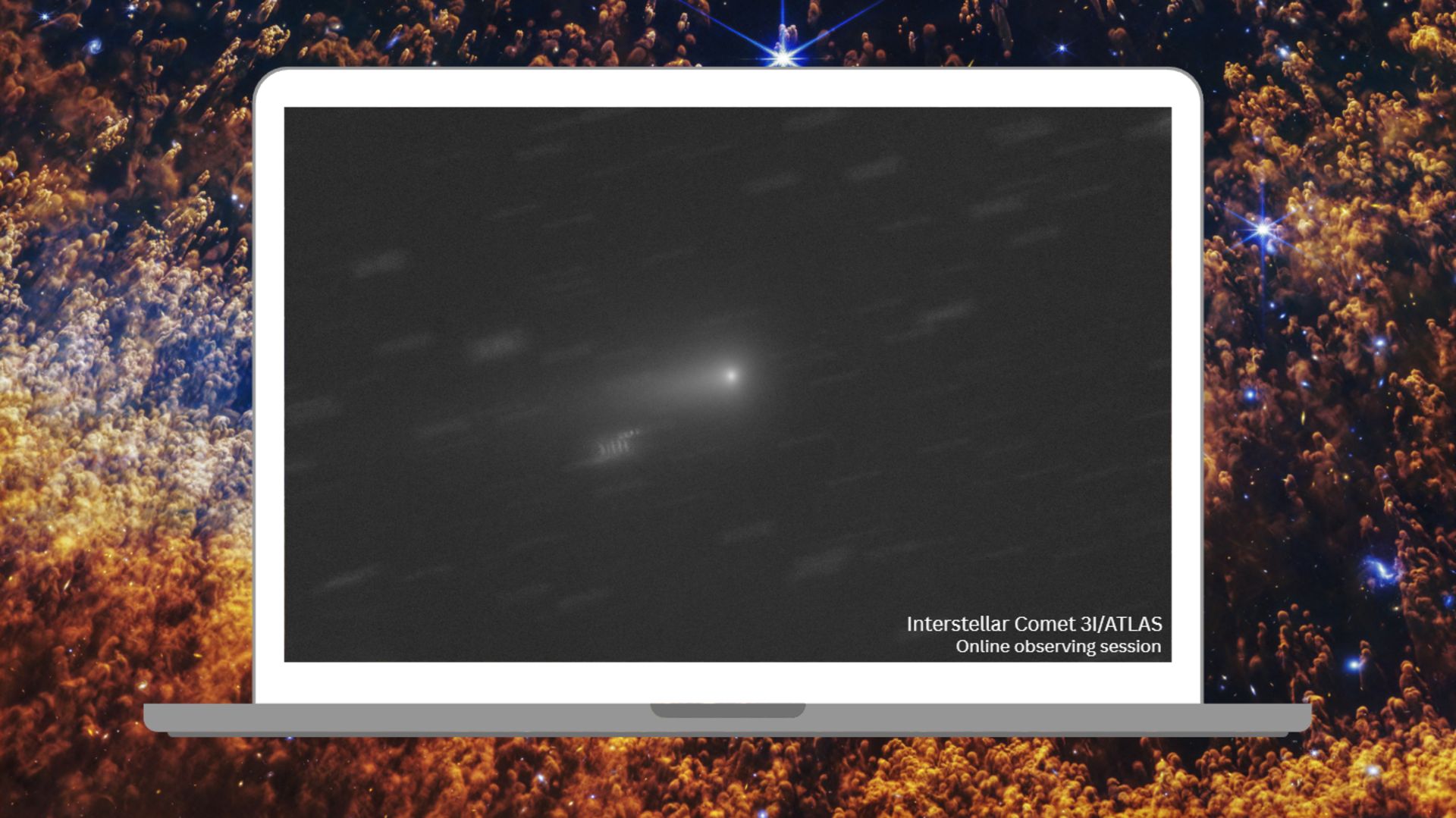 Watch comet 3I/ATLAS race toward interstellar space in free livestream tonight