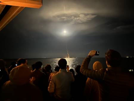 Carnegie Mellon University Payloads Iris, MoonArk Launch as Part of Historic Lunar Mission