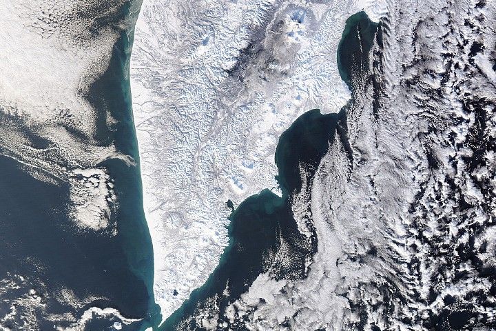 Snow Buries Kamchatka – NASA Science