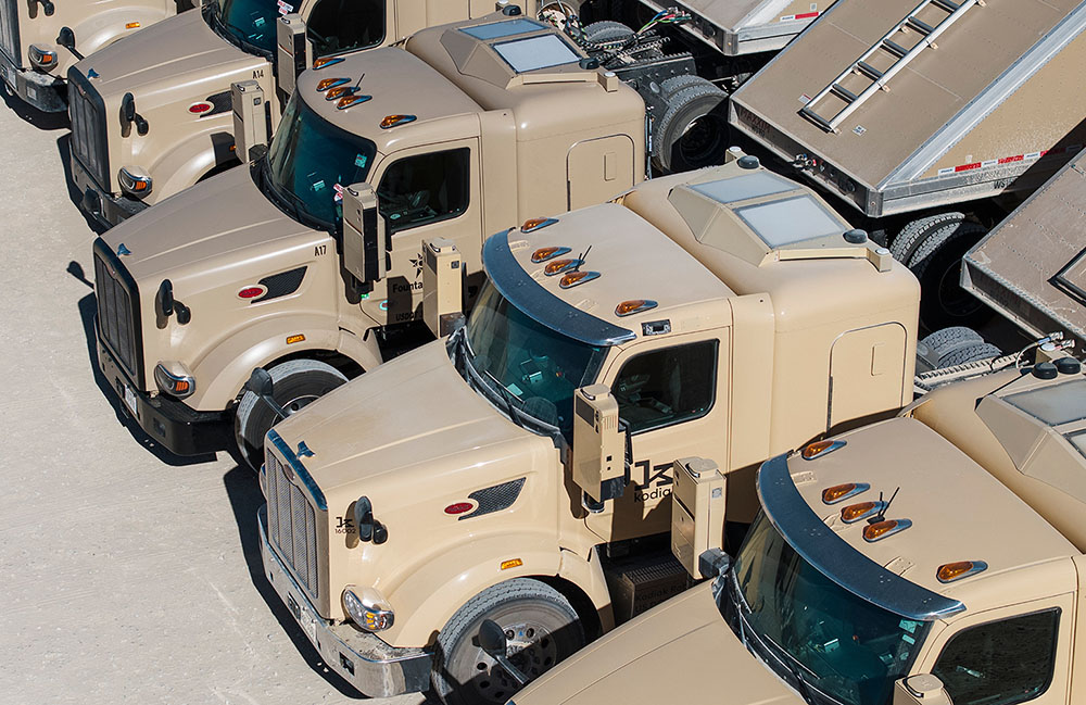 Kodiak plans to scale autonomous trucking hardware and sensors with Bosch