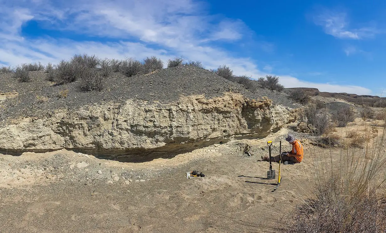 Arid regions of South Africa were once home to ancient lakes