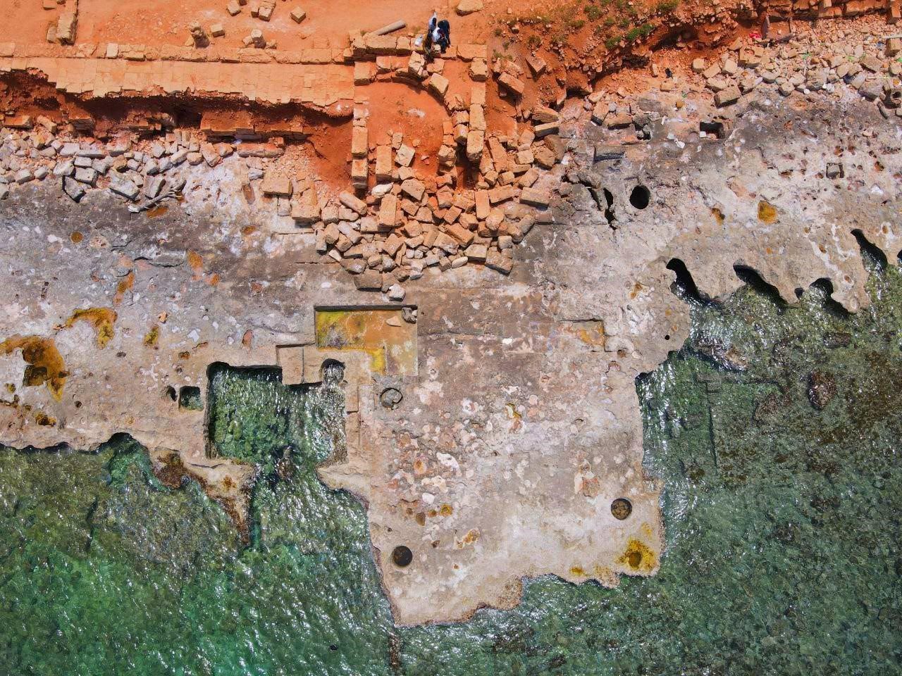 Libyan archaeological sites in danger due to coastal erosion
