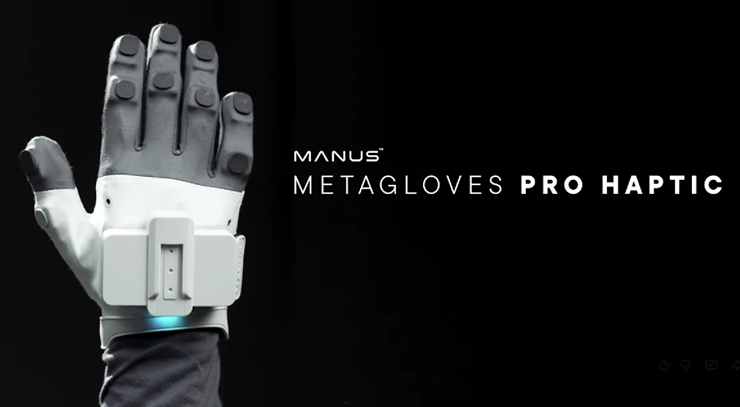 MANUS Introduces Metagloves Pro Haptic