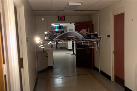 Autonomous Aerial Robots Communicate, Prioritize Rooms in Multiroom Exploration