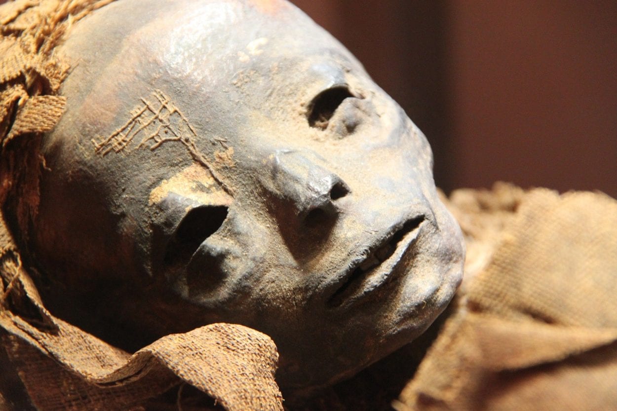A Non-Destructive Method for Analyzing Ancient Egyptian Embalming Materials