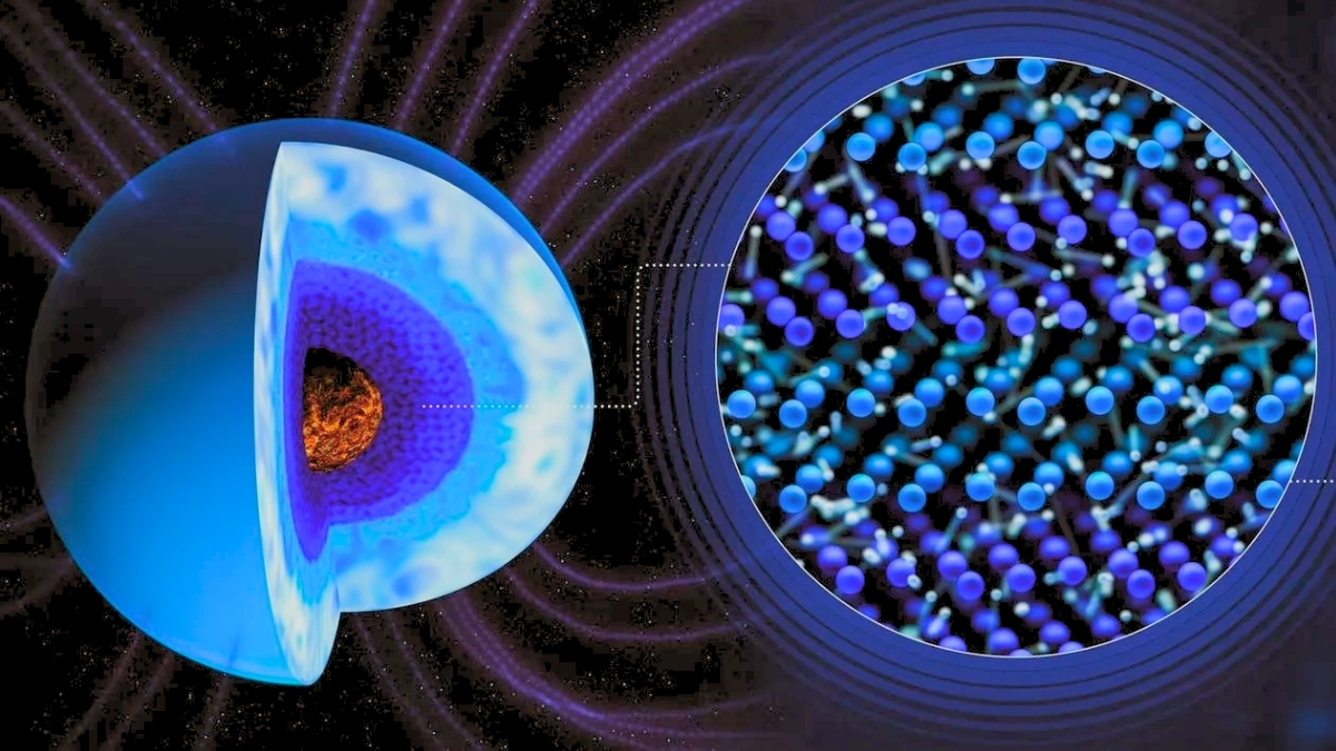 Hot, Black Ice Might Be Responsible For Neptune’s Wild Magnetism : ScienceAlert