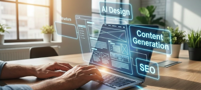 How AI is transforming the website builder industry
