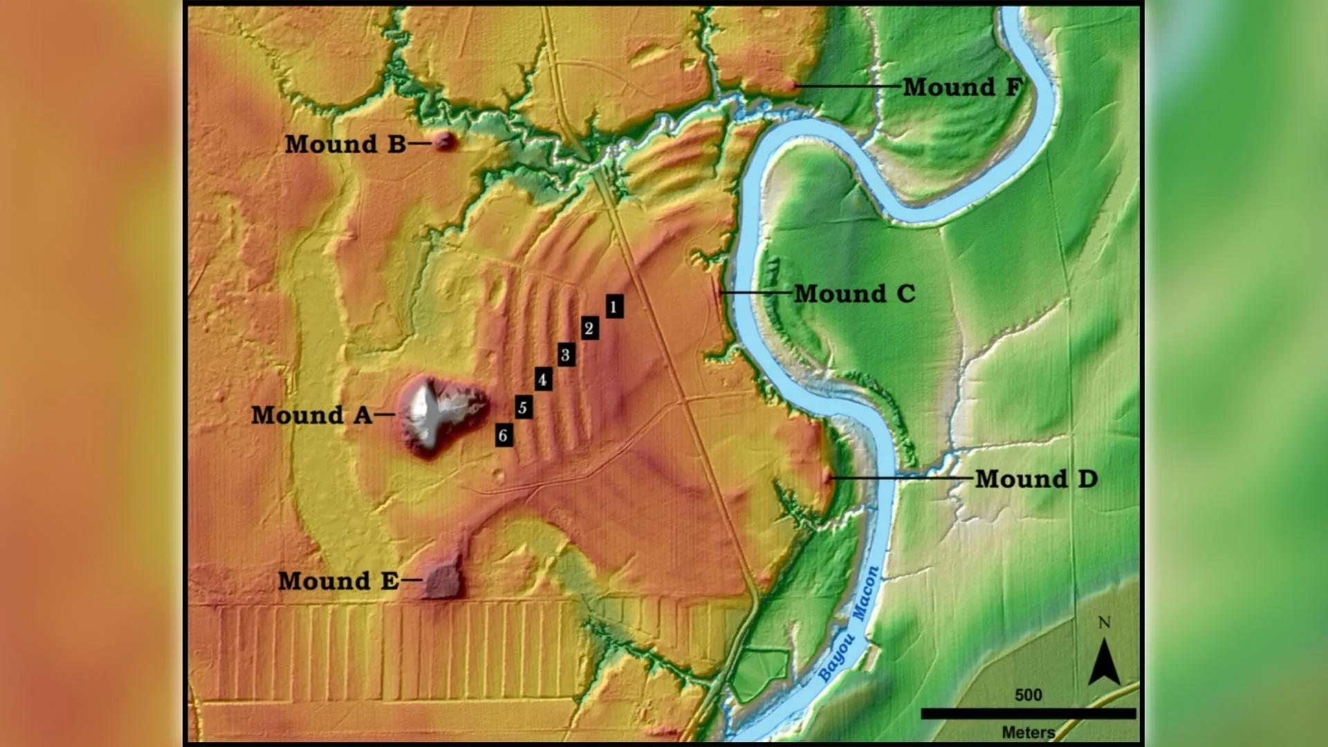 Why did ancient people build massive, mysterious mounds in Louisiana?