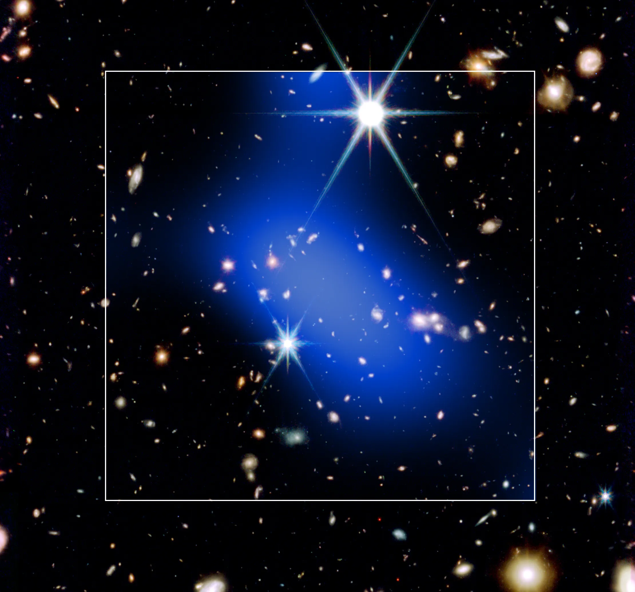 NASA Telescopes Spot Surprisingly Mature Cluster in Early Universe