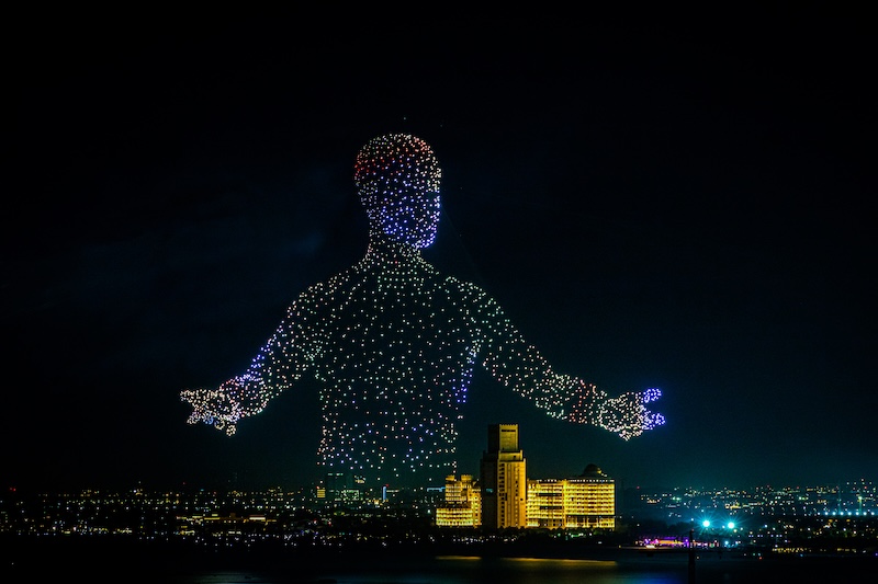 Ras Al Khaimah sets new record with spectacular New Year’s Eve drone show