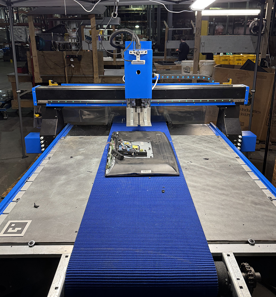 CMU Robot Works Inside E-Waste Recycling Facility