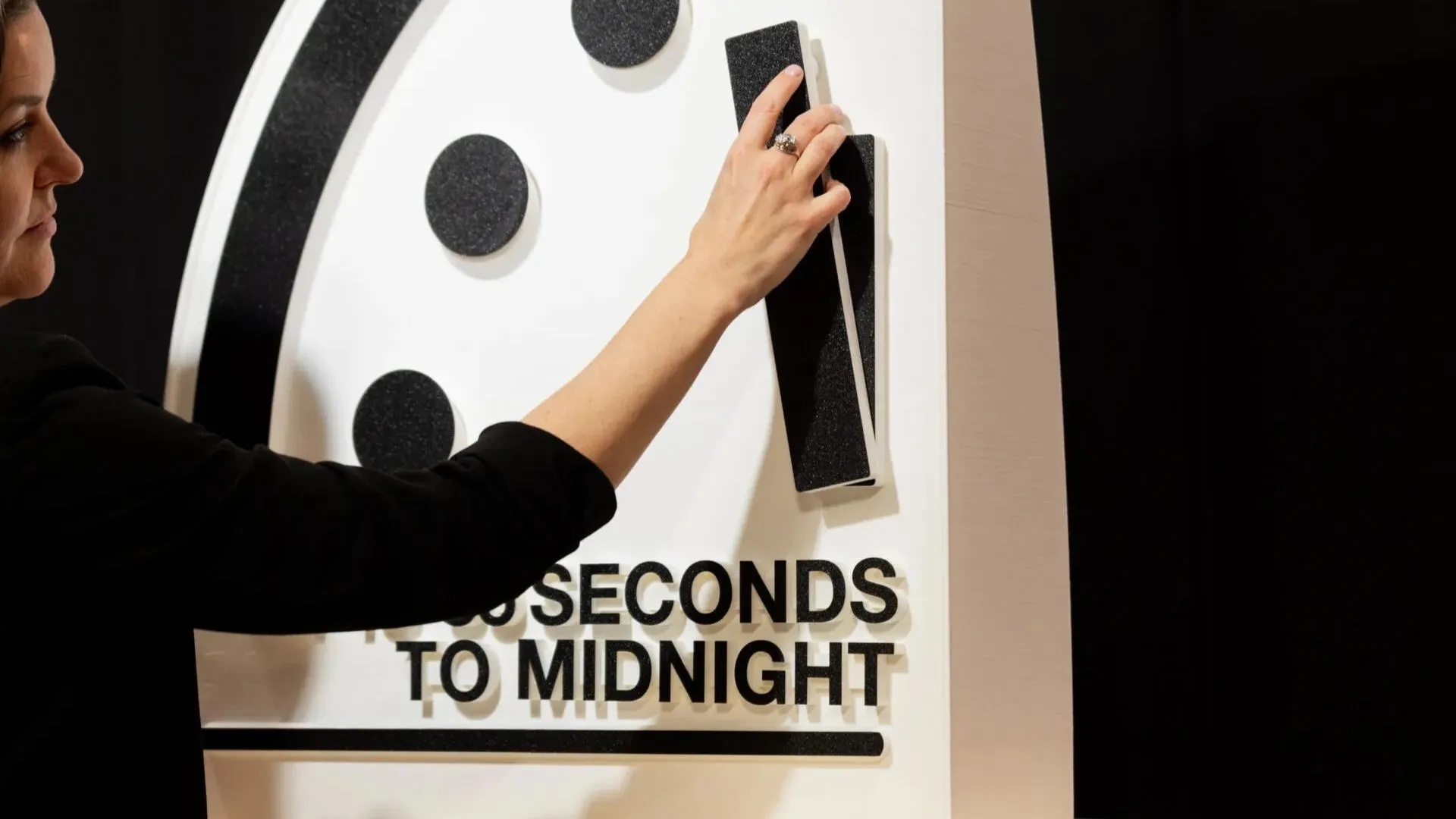 Doomsday Clock set at 85 seconds to midnight amid nuclear threats