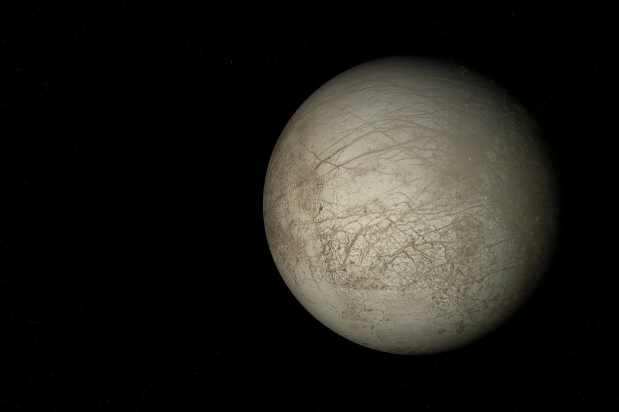 Underwater snow gives clues about Europa’s icy shell