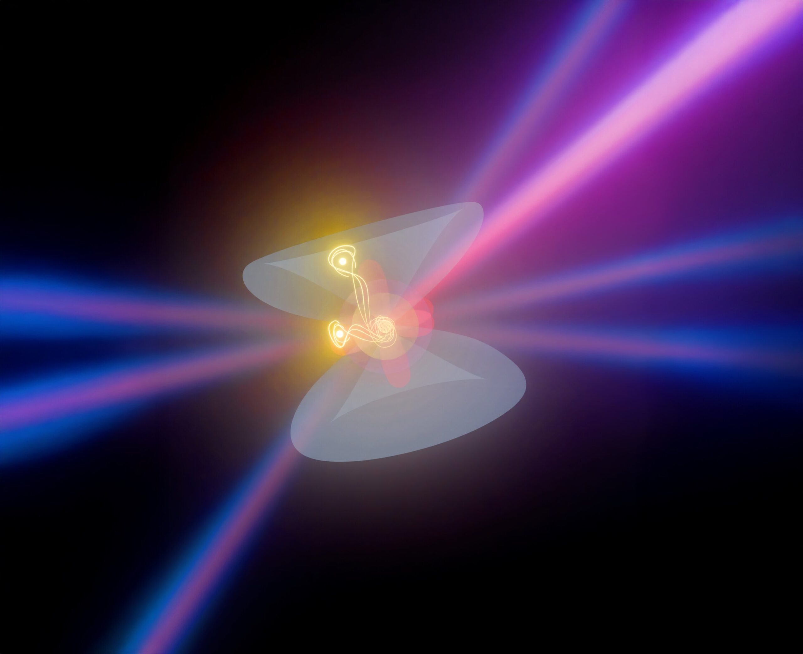 X-ray four-wave mixing captures elusive electron interactions inside atoms and molecules