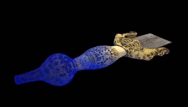 The sword of a Hispano-Muslim warlord is digitized in 3D