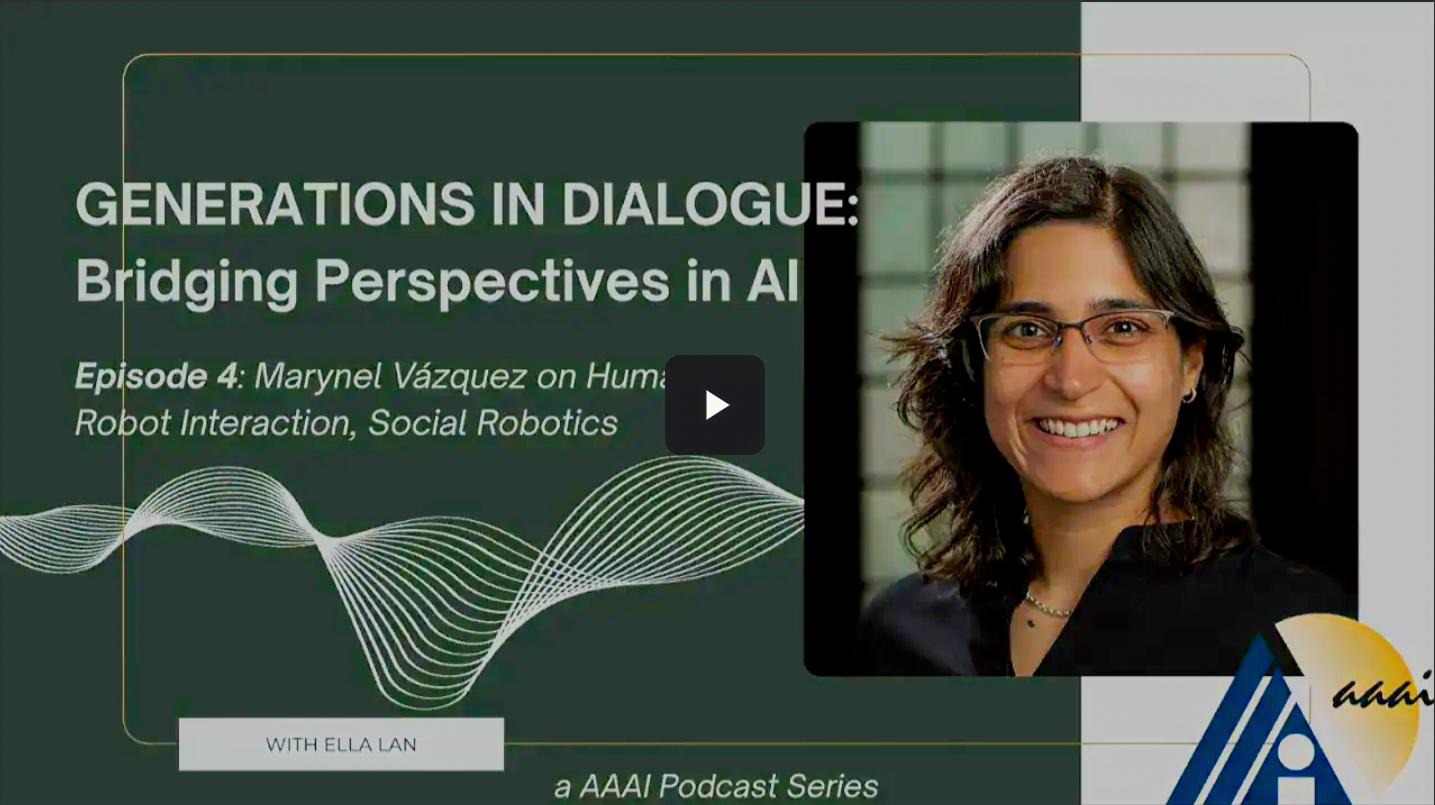 Generations in Dialogue: Human-robot interactions and social robotics with Professor Marynel Vasquez