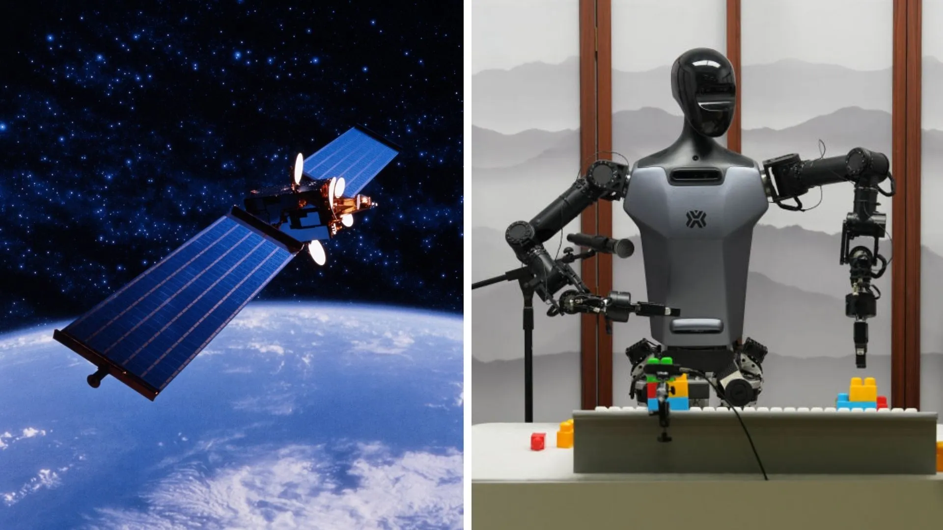 China’s humanoid robot connects to orbiting satellite