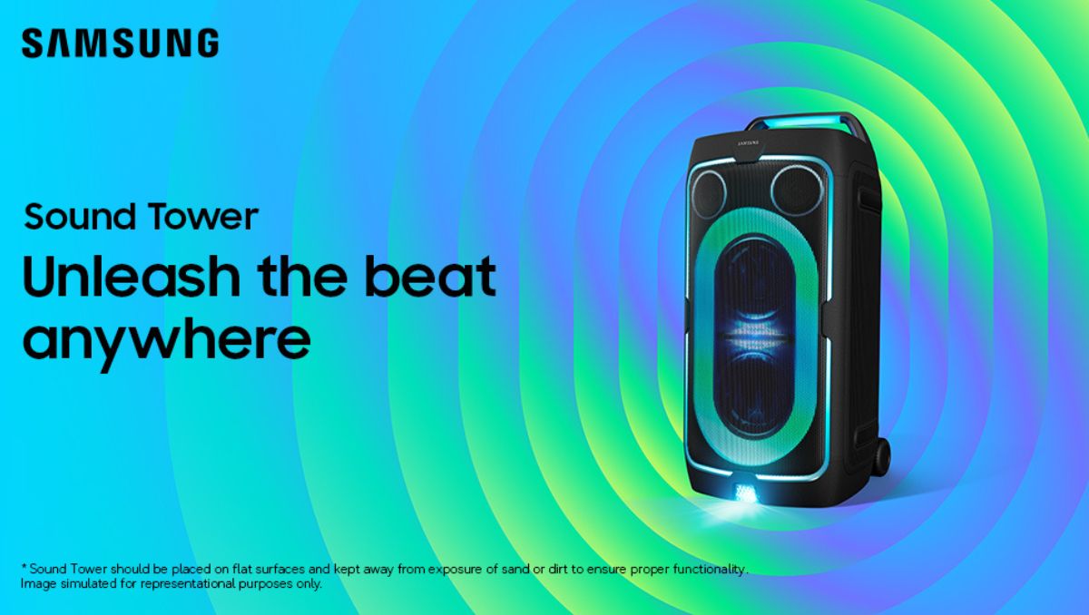Samsung Launches Sound Tower 2026 Speakers: Price, Specs, Features