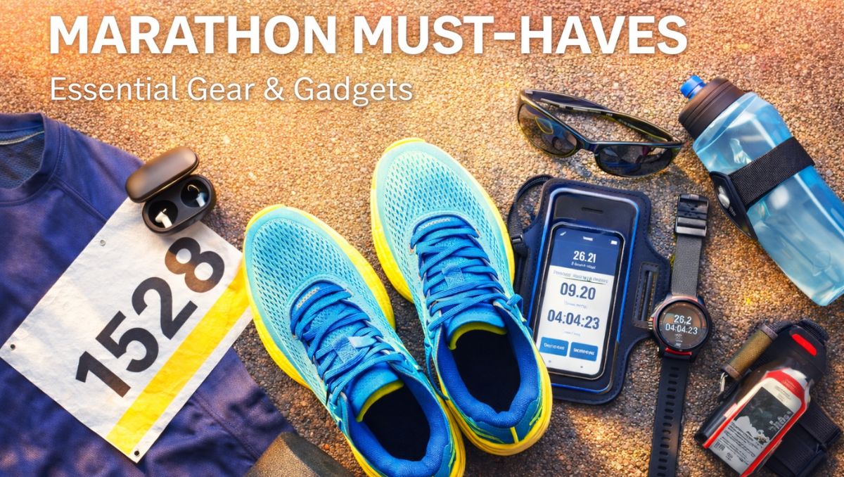 Marathon Must-Haves: Essential Gear, Gadgets Every Runner Needs to Cross the Finish Line
